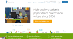 Desktop Screenshot of custom-writing.org